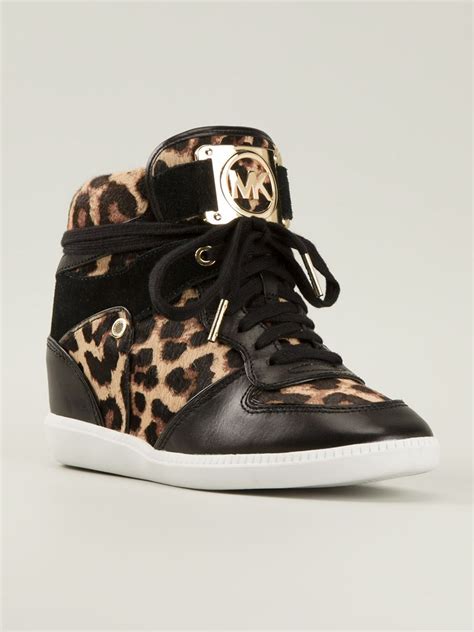 michael kors city leopard sneakers|Michael Kors Leopard Shoes .